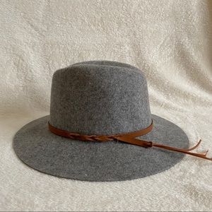 •Merona• Wool Fedora Wide Brim Fall Hat